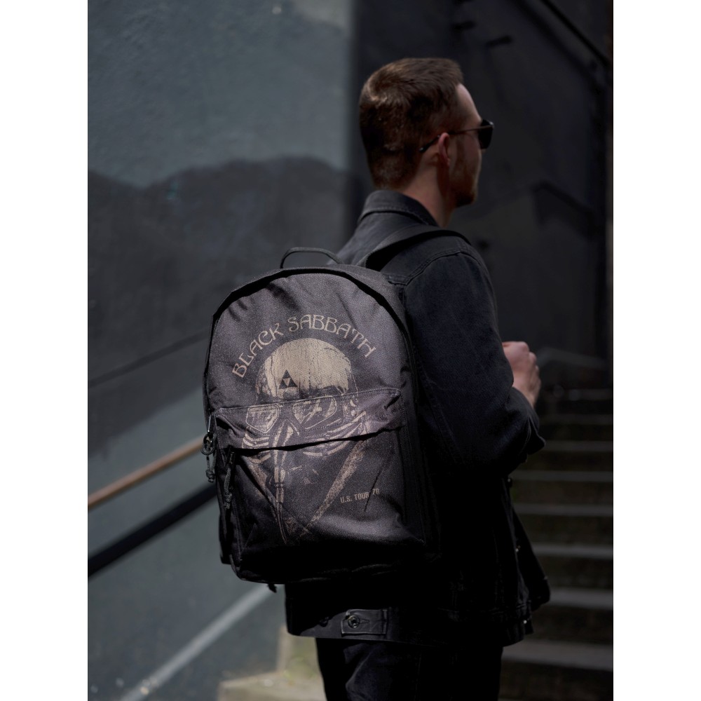 Rocksax Black Sabbath - Never Say Die Rucksack - Schwarz